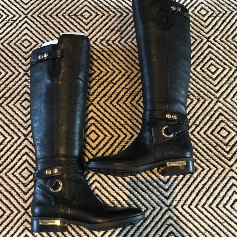 NWOT Vince Camuto Prini Black Rider Boots